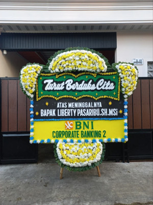 Papan Bunga Duka di Anjir Pasar