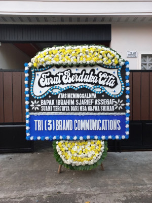 Papan Bunga Duka di Anjir Pasar